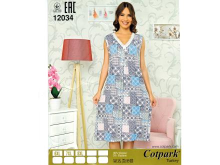 Ночная сорочка на лямках 12034