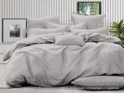 С-Страйп-003 КПБ Райтекс Сатин Дуэт (100%хлопок) Сатин страйп серый мрамор