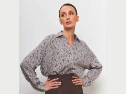 Рубашка женская муслиновая арт.9507