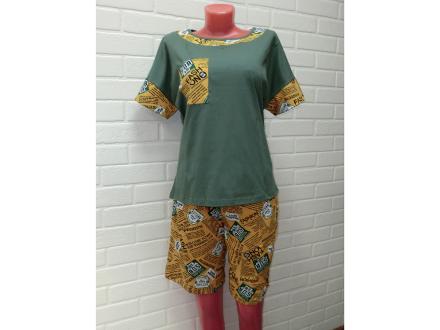 Домашний костюм футболка + шорты К 1251