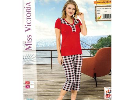 Домашний костюм футболка + бриджи 63027