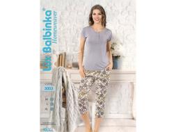 Домашний костюм футболка + бриджи 3003