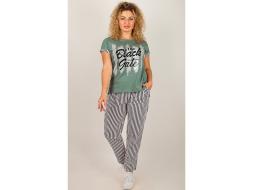 Домашний костюм футболка + брюки 2065