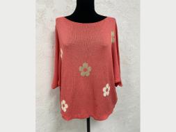 Кофта женская Ромашка с люрексом