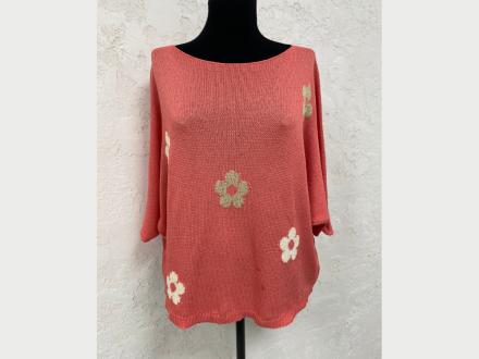 Кофта женская Ромашка с люрексом