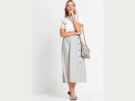 Юбка женская лен