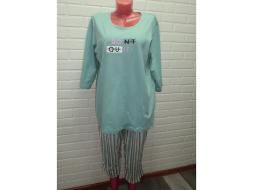 Домашний костюм футболка +бриджи 3371