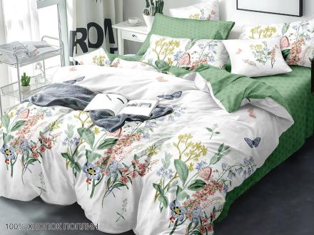 ПР-294 КПБ Райтекс Поплин 1,5 спальный (100%хлопок) 150*210 НА МОЛНИИ