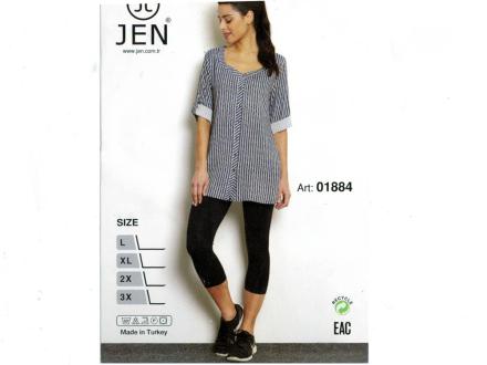 Домашний костюм рубашка + лосины 1884