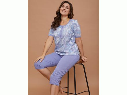 Домашний костюм  футболка +бриджи КД-63