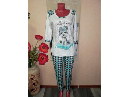 Домашний костюм футболка + брюки 485