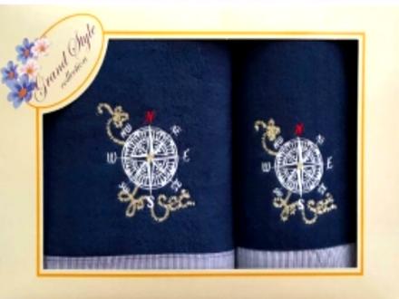 Компас (45*90+65*135) Полотенце в беж.кор N14-241