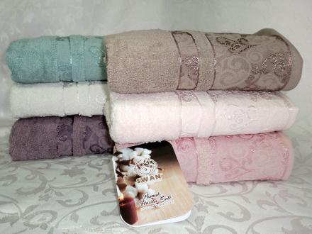 полотенце Swan cotton Hazol 50*90 (6 шт)