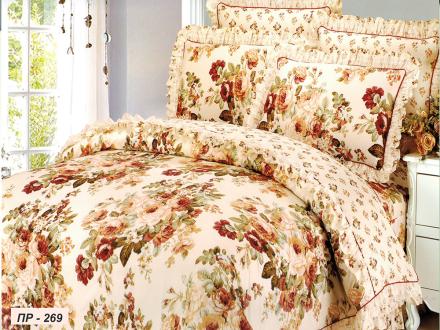 ПР-269 КПБ Райтекс Поплин Евро (100%хлопок) 200*220 НА МОЛНИИ