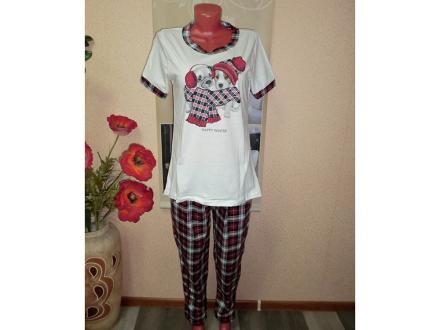 Домашний костюм футболка + брюки 621