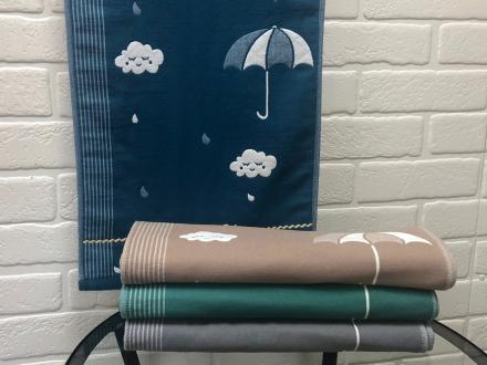 Полотенце лен Дождик 35х75 арт.NK-3