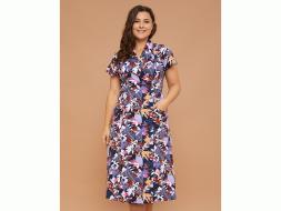 Халат трикотажный на запах  Х-044