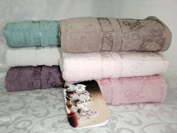 полотенце Swan cotton Hazol 70*140 (6 шт)