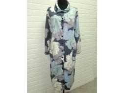 Халат трикотажный на пуговицах (байка) арт. Х-138