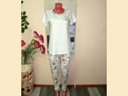 Домашний костюм футболка + брюки 665