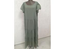 Платье Волан длинное