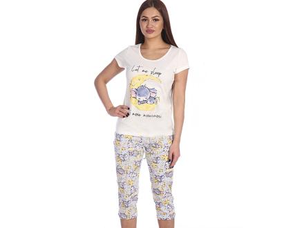 Пижама женская Луна П-015 (бриджи)