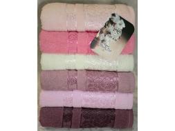 полотенце Swan cotton Rose 50*90 (6 шт)