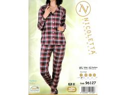 Домашний костюм рубашка, брюки женский 96127