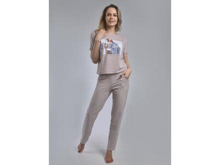 Домашний костюм футболка + брюки Стайл КБ51180
