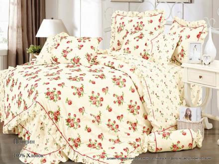 ПР-295 КПБ Райтекс Поплин 2,0 спальный (100%хлопок) 175*215 НА МОЛНИИ