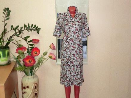 Халат трикотажный на молнии 028