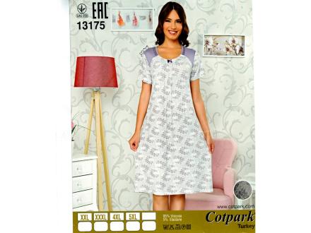 Ночная сорочка с рукавом 13175