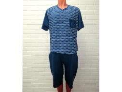 Домашний костюм мужской футболка + бриджи 72061