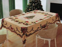 Скатерть Новый год гобелен 140*220