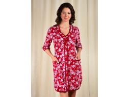 Халат махровый на пуговицах Сударыня