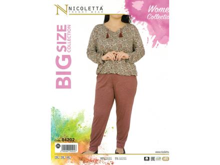 Домашний костюм с длинным рукавом 84202