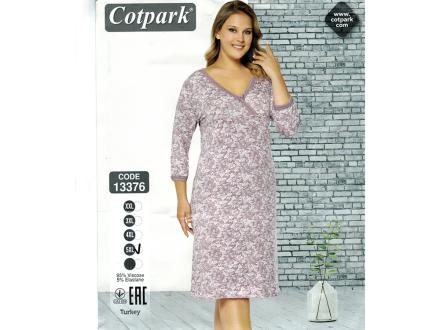 Ночная сорочка с длинным рукавом 13376