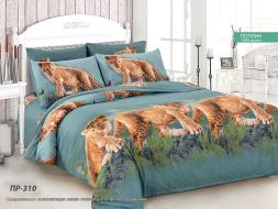 ПР-310 КПБ Райтекс Поплин 2,0 спальный (100%хлопок) 175*215 НА МОЛНИИ