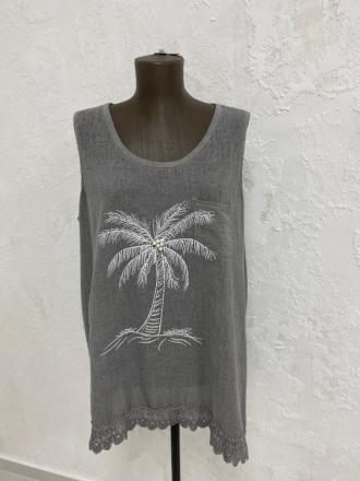 Майка женская Лен Пальма