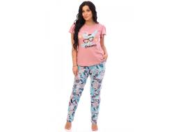 Домашний костюм  футболка +брюки 350а