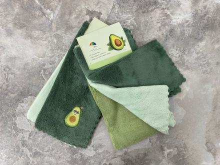 Салфетки микрофибра из 3-х 30*30 арт.45613580