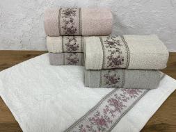 полотенце Cestepe Botanik хлопок 90*150 (6шт)