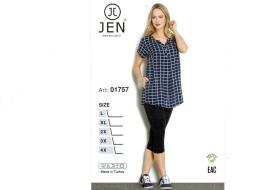 Домашний костюм туника + лосины 1757