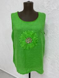 Майка женская Лен Ромашка