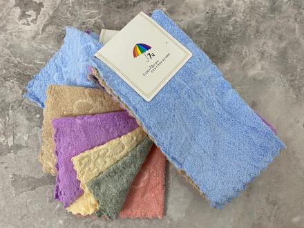 Салфетки микрофибра из 6-ти 25*25 арт.28616054