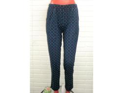 Брюки 7/8 трикотажные батал (луна,сердечко)