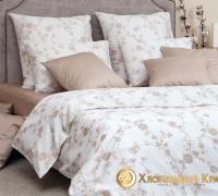 КПБ (1,5 сп.; сатин; 2 нав. 70*70) 5719/6 Амелия какао