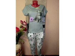 Домашний костюм футболка + брюки ТК 1084