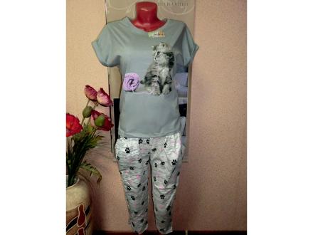 Домашний костюм футболка + брюки ТК 1084