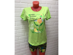 Домашний костюм  футболка +шорты 686
